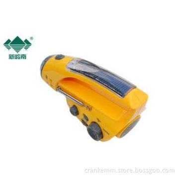 Multifunctional Rechargeable Flashlight Radio For Mobile Ph